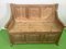 20th Century Softwood Chest Bench, Image 2