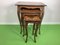 20th Century Baroque Tables with Intarsia Works, Set of 3 1