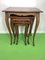 20th Century Baroque Tables with Intarsia Works, Set of 3 5