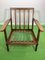 Vintage Teak Armchair, 1960s, Image 6