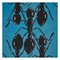 Peter Kogler, Ants, 1995, Serigrafía sobre lienzo, Imagen 2