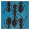 Peter Kogler, Ants, 1995, Silk-Screen on Canvas, Immagine 2