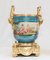 French Ormolu Sevres Porcelain Cherub Planters, Set of 2, Image 5