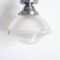 Large Antique Holophane Ceiling Light, Image 1