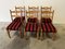 Dining Chairs by Henning Kjaernulf, 1960s, Set of 6 1
