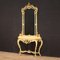 Lackierte Louis XV Konsole mit Spiegel 5