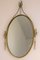 Brass Mirror, Italy, 1950s 2