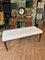 Small Late 19th Century Upholstered Bench, Image 2