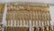 Posate in ottone e simil bambù, Italia, anni '80, set di 165, Immagine 14