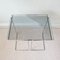 Chromed Metal and Smoked Glass Side Table, 1970s 15