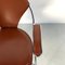 Vintage Italian Cognac Leather Armlina Armchairs by Arrben, 1980s, Set of 4 19