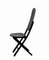 Folding Chair in Black Stained Wood, Image 4