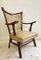 Mid-Century Dutch Oak and Leather Armchair, 1960s, Image 14