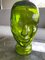 Head in Molded Glass, 1980s, Image 2