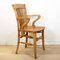 Chaise de Bureau en Chêne, Espagne, 1940s 2