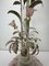 Vintage Painted Tole and Glass Floral Floor Lamp, 1950s 27