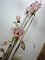 Vintage Painted Tole and Glass Floral Floor Lamp, 1950s 22