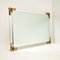 Vintage Acrylic Glass and Gold Leaf Mirror by Curvasa, 1970s, Image 2