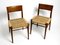 Modell 351 Stühle aus Nussholz & Korbgeflecht von Georg Leowald für Wilkhahn, 1960er, 2er Set 4