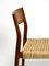 Model 351 Chairs in Walnut and Wicker Cane by Georg Leowald for Wilkhahn, 1960s, Set of 2, Image 14