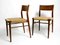 Model 351 Chairs in Walnut and Wicker Cane by Georg Leowald for Wilkhahn, 1960s, Set of 2 2