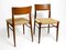 Model 351 Chairs in Walnut and Wicker Cane by Georg Leowald for Wilkhahn, 1960s, Set of 2, Image 3