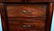 Early 19th Century Restoration Period Mahogany Cartonnier Desk with Drawers, Image 10