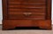 Early 19th Century Restoration Period Mahogany Cartonnier Desk with Drawers, Image 13