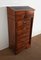 Early 19th Century Restoration Period Mahogany Cartonnier Desk with Drawers, Image 2