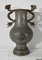 Late 19th Century Tin Baluster Vases, Indochina, Set of 2 19