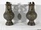 Late 19th Century Tin Baluster Vases, Indochina, Set of 2 13
