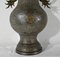Late 19th Century Tin Baluster Vases, Indochina, Set of 2 10
