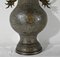 Spätes 19. Jh. Zinn Baluster Vasen, Indochina, 2er Set 10