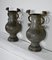 Late 19th Century Tin Baluster Vases, Indochina, Set of 2 3