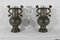 Late 19th Century Tin Baluster Vases, Indochina, Set of 2 4