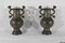 Late 19th Century Tin Baluster Vases, Indochina, Set of 2, Image 4