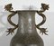 Late 19th Century Tin Baluster Vases, Indochina, Set of 2, Image 7