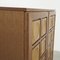 Brutalist Oak Cabinets by Gerard Bartels, 1970s, Set of 2 9