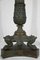 Early 19th Century Restoration Period Bronze Candlesticks, Set of 2, Image 8