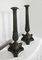 Early 19th Century Restoration Period Bronze Candlesticks, Set of 2, Image 2