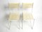 Chaises Spaghetti Blanches par Giandomenico Belotti pour Alias, Italie, 1970s, Set de 2 2