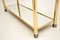 Vintage Acrylic Glass & Gold Leaf Console Table by Curvasa, 1970a 8
