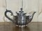 Early 20th century English Silver Plated Tea and Coffee Jug with Sugar Bowl and Milk Jug, Set of 4 6