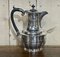 Early 20th century English Silver Plated Tea and Coffee Jug with Sugar Bowl and Milk Jug, Set of 4, Image 4