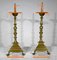 19th Century Gilded Bronze Candle Stands, Set of 2 17