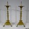 19th Century Gilded Bronze Candle Stands, Set of 2 14