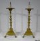19th Century Gilded Bronze Candle Stands, Set of 2, Image 14