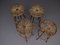 Rattan Bar Stools by Dirk van Sliedregt for Rohé Noordwolde, 1950s, Set of 4 7