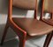 Danish Teak and Leather Dining Chairs from Ks Møbler, 1960s, Set of 2 3