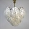 Murano Crystal Leaf Lamp, 1970s, Image 3